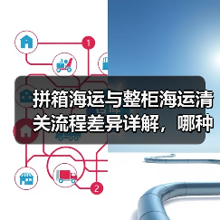 拼箱海运与整柜海运清关流程差异详解,哪种更高效?(图2) 拼箱海运与整柜海运清关流程差异详解,哪种更高效?(图2)