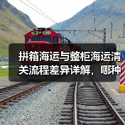 拼箱海运与整柜海运清关流程差异详解,哪种更高效?(图1) 拼箱海运与整柜海运清关流程差异详解,哪种更高效?(图1)