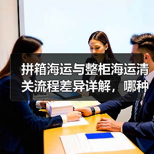 拼箱海运与整柜海运清关流程差异详解,哪种更高效?(图3) 拼箱海运与整柜海运清关流程差异详解,哪种更高效?(图3)