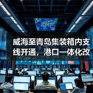 威海至青岛集装箱内支线开通，港口一体化改革如何升级？（图3）