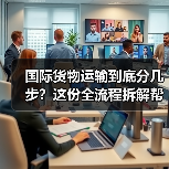 国际货物运输到底分几步?这份全流程拆解帮你避开常见坑(图2) 国际货物运输到底分几步?这份全流程拆解帮你避开常见坑(图2)