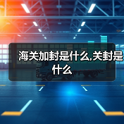 海关加封是什么,关封是什么(图4) 海关加封是什么,关封是什么(图4)