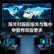 海关对提前报关与集中申报有哪些要求(图4) 海关对提前报关与集中申报有哪些要求(图4)