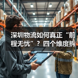 深圳物流如何真正“前程无忧”?四个维度拆解国际供应链的可靠性答案(图4) 深圳物流如何真正“前程无忧”?四个维度拆解国际供应链的可靠性答案(图4)