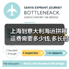 上海到意大利海运拼箱运费需要多少钱,多长时间（图4）