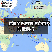 上海至巴西海运费用及时效解析(图2) 上海至巴西海运费用及时效解析(图2)