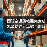 国际空运货物丢失索赔怎么处理？证据与时效全攻略