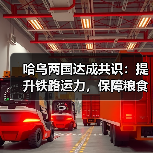 哈乌两国达成共识：提升铁路运力，保障粮食运输稳定