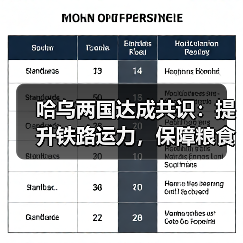 哈乌两国达成共识:提升铁路运力,保障粮食运输稳定(图4) 哈乌两国达成共识:提升铁路运力,保障粮食运输稳定(图4)