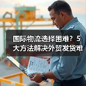 国际物流选择困难?5大方法解决外贸发货难题2026(图2) 国际物流选择困难?5大方法解决外贸发货难题2026(图2)